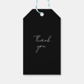 Kundenspezifische Photo Hochzeit Geschenkanhänger ギフトタグ (裏面)