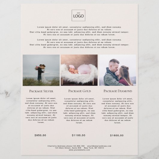 Kundenspezifischer Fotoプレリスニングフライヤー (正面)