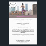 Kundenspezifischer Foto Flyer チラシ<br><div class="desc">Kundenspezifischer Foto-Flyer in Weiß-Schwarz. Gut geeignet für Yoga,  Fitness und andere Dienstleistungen. Editieren Sie ihr Produkt einfach in dem Sie ihr Foto hochladen und ihren Text eingeben. Sie können die Schriftart,   Farbe und die Position individuell durch "weitere Personalisierung" auswählen.</div>