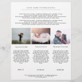 Kundenspezifischer Foto-Preislisten (正面)