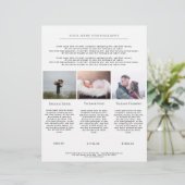 Kundenspezifischer Foto-Preislisten (スタンド正面)