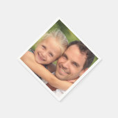 Kundenspezifisches Foto スタンダードカクテルナプキン (角)