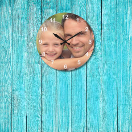 Kundenspezifisches Foto ラージ壁時計