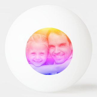 Kundenspezifisches Foto mit buntem  Filter 卓球ボール