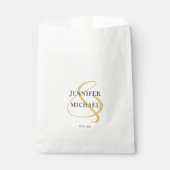 Kundenspezifisches Hochzeit Geschenktütchen フェイバーバッグ (正面)