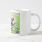 Kunekuneのブタのジャンボマグ ジャンボコーヒーマグカップ (右)