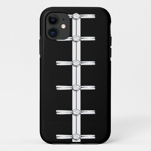 Kungのfuのスーツのiphone Case-Mate iPhoneケース (裏面)