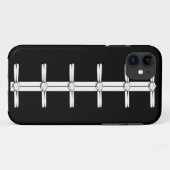 Kungのfuのスーツのiphone Case-Mate iPhoneケース (裏面(横))