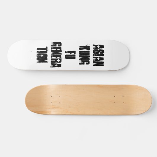 KungアジアFuの生成 スケートボード (横)