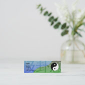 Kung Fuのプロフィールカード スキニー名刺 (スタンド正面)