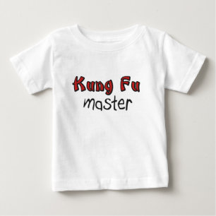 Kung Fuのベビーのワイシャツ ベビーTシャツ