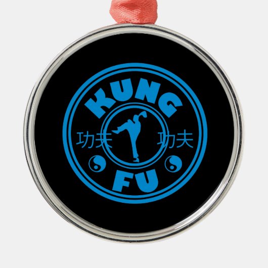 Kung Fu メタルオーナメント (正面)