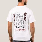 Kung Fu 2 Tシャツ (裏面)