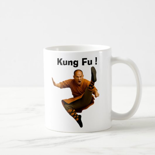 Kung Fu Action コーヒーマグカップ (右)