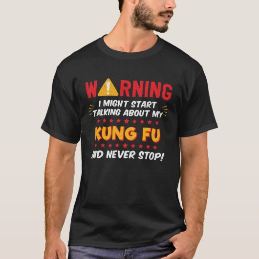 Kung Fu Joke Graphic Tシャツ (正面)