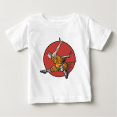 Kung Fu Ninja Master ベビーTシャツ (正面)