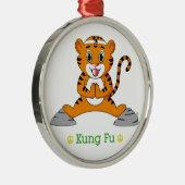Kung Fu Tiger™のオーナメント メタルオーナメント (右)