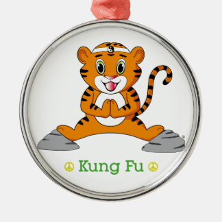 Kung Fu Tiger™のオーナメント メタルオーナメント