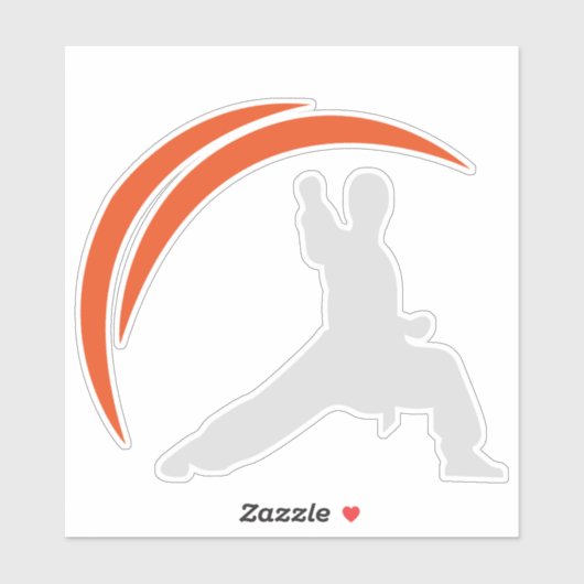 Kung Fu Wushu Martial Arts シール (シート)