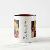 Kunisadaのマグの後の雪、 ツートーンマグカップ (中央)