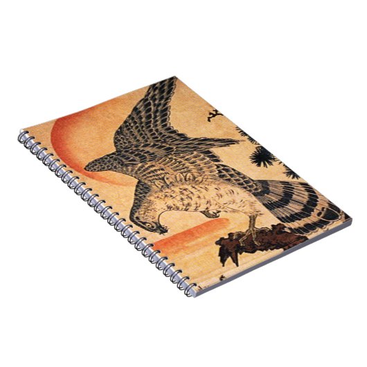 Kuniyoshiのタカのノート ノートブック (右側)