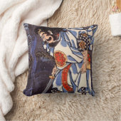 KuniyoshiのドラゴンSusanoo mikoto無し クッション (ブランケット)