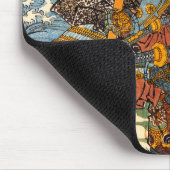 Kuniyoshiの武士のマウスパッド マウスパッド (コーナー)