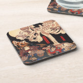 Kuniyoshiの骨組コースター コースター (左側)