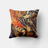 Kuniyoshi Hanagami Danjo jo無しArakage クッション (裏面)