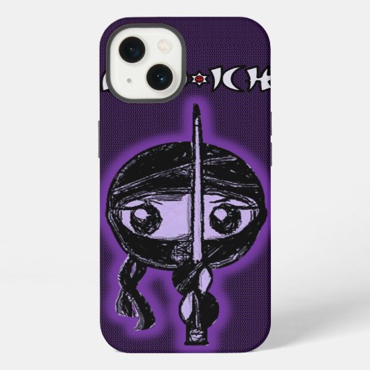 KUNOICHIのiPhoneの場合 iPhoneケース (裏面)