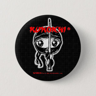 KUNOICHI* "黒いボタン" 缶バッジ
