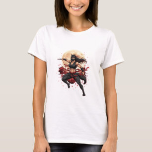 Kunoichi Horse Ninja – Japanese Warrior Art 2026 Y Tシャツ