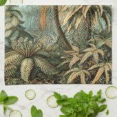 Kunstformen der Natur, Filicinae - Ernst Haeckel キッチンタオル (折り畳み)