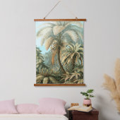 Kunstformen der Natur, Filicinae - Ernst Haeckel 吊り下げ型タペストリー (寝室)