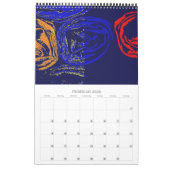 Kunstkalender カレンダー (2月 2026)