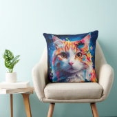 Kunstvolle Katze  クッション (椅子)