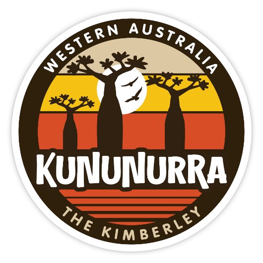 Kununurra, Western Australiaステッカー シール