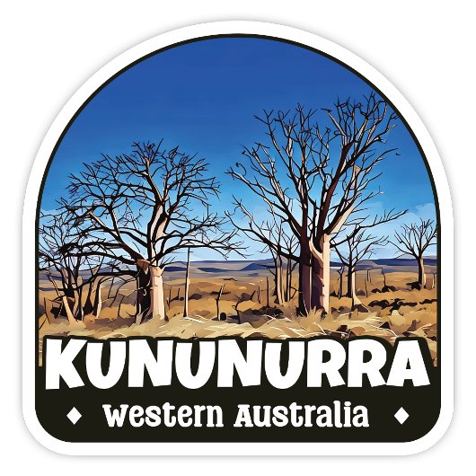 Kununurra, Western Australiaステッカー シール
