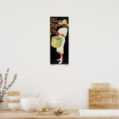 KUNZE KAFFEE Coffee Beans Vintage Food Advertising ポスター (キッチン)