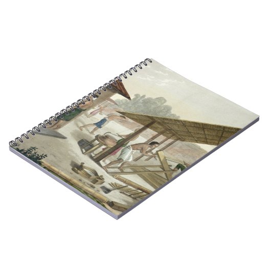 Kupang、ティモールの大工仕事の研修会は、6つをからのめっきします ノートブック (左側)