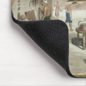 Kupang、ティモールの大工仕事の研修会は、6つをからのめっきします マウスパッド (コーナー)