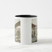 Kupang、ティモールの大工仕事の研修会は、6つをからのめっきします マグカップ (中央)