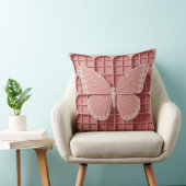 Kupu Spiral Grid 3D Batik Motif クッション (椅子)