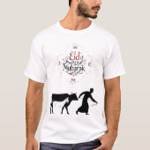 Kurbani Eid, Eid ul Adha, Eid 2026, 面白いバングラ語 Tシャツ (正面)