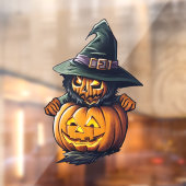 Kürbishexe im Katzenkostüm -  ウィンドウサイン (シート2)