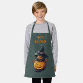 Kürbishexe im Katzenkostüm -  エプロン (着用した状態)