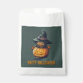 Kürbishexe im Katzenkostüm -  フェイバーバッグ (正面)