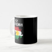 Kurden Kurdistan Newroz Kurdi Flag Her Biji Kurdis コーヒーマグカップ (正面左)