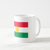 kurdistan_flag コーヒーマグカップ (正面右)