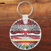 Kurdistan Kurdisch Österreichisch Baum キーホルダー (裏面)